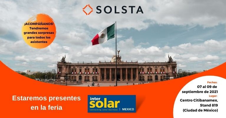 ¡Acompáñanos en Intersolar México 2021!