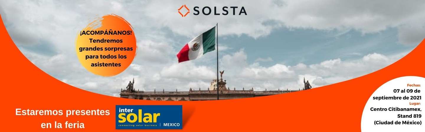 ¡Acompáñanos en Intersolar México 2021!